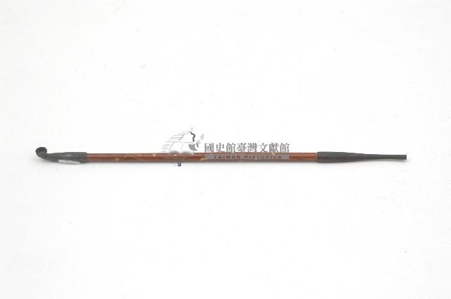 金色葉紋旱煙桿藏品圖，第2張