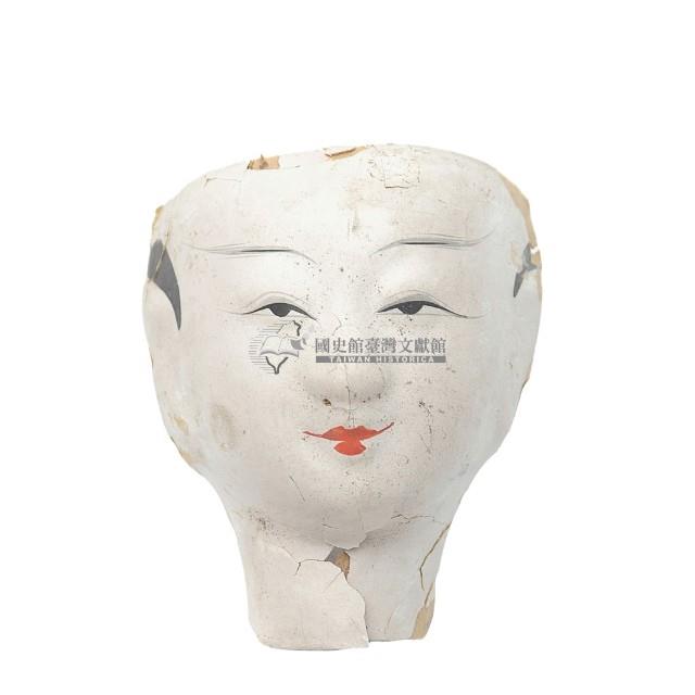 紙紮人臉孔紙糊面具藏品圖，第2張