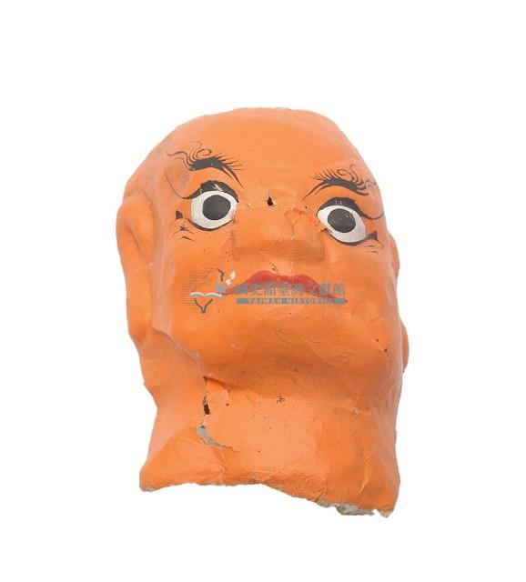 紙紮人臉孔紙糊面具藏品圖，第2張