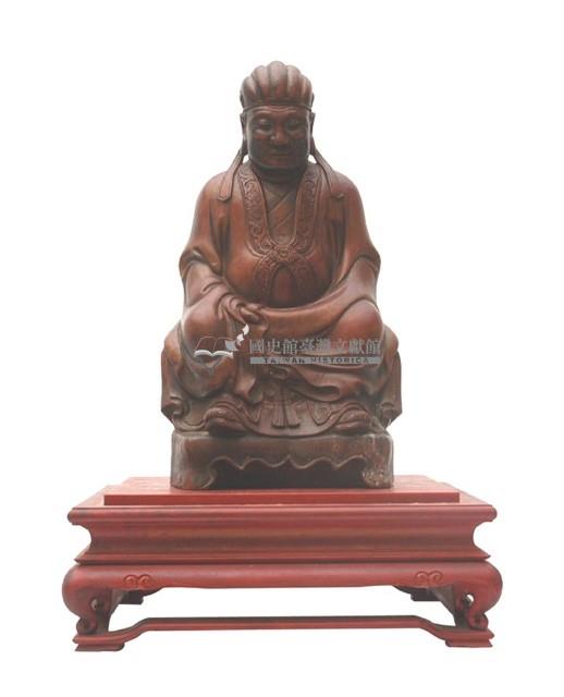 木雕土地公像藏品圖，第2張