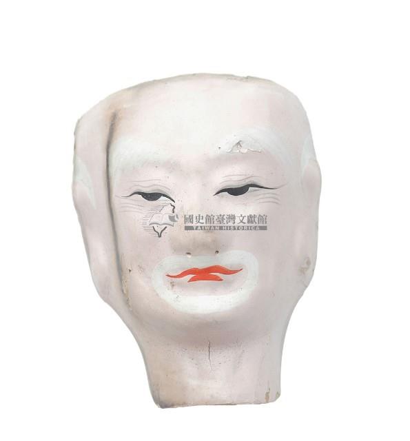 紙紮人臉孔紙糊面具藏品圖，第2張