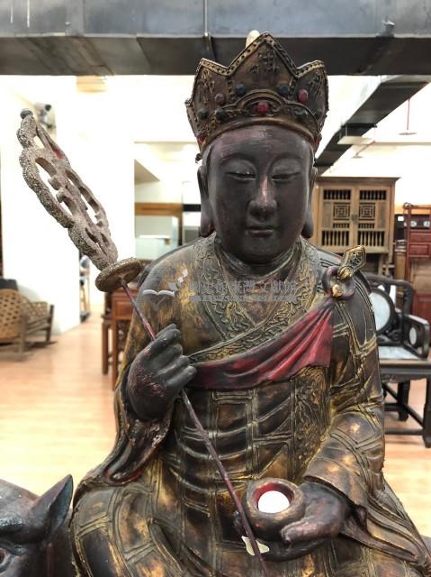 木雕冥王像藏品圖，第2張