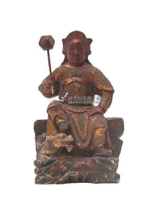 木雕龍王天子像藏品圖，第2張