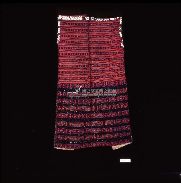 泰雅族橫紋無袖長衣藏品圖，第2張
