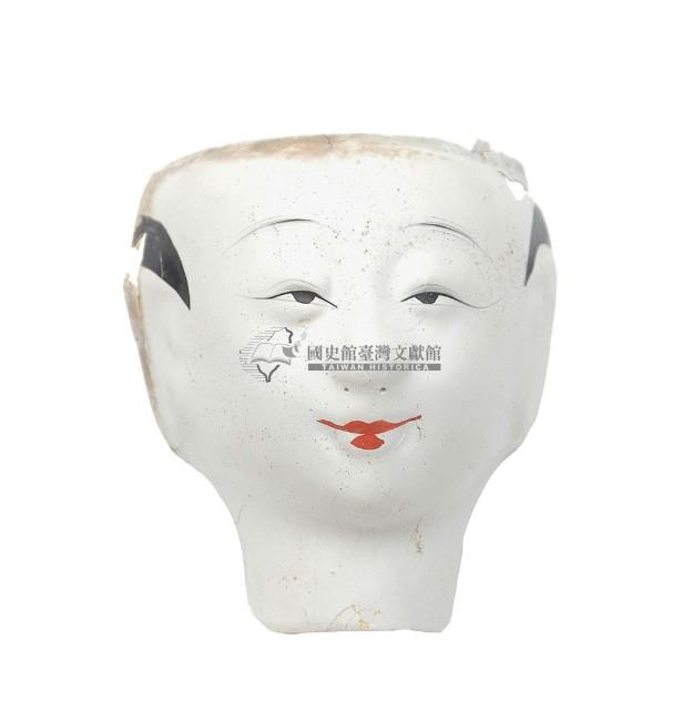 紙紮人臉孔紙糊面具藏品圖，第2張