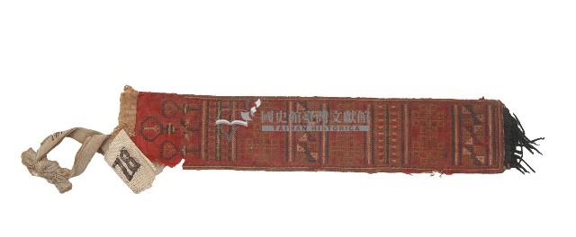 排灣族織品小刀套藏品圖，第2張