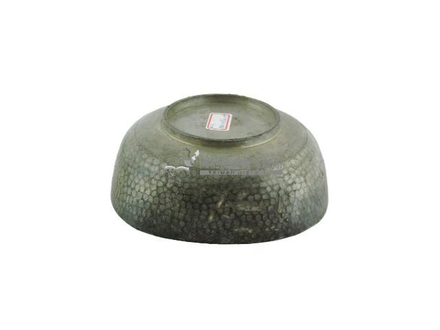 香園閣四委角口淺腹銀碗藏品圖，第2張