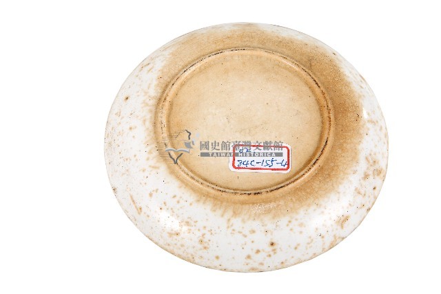 彩繪折枝花鳥紋盤藏品圖，第2張