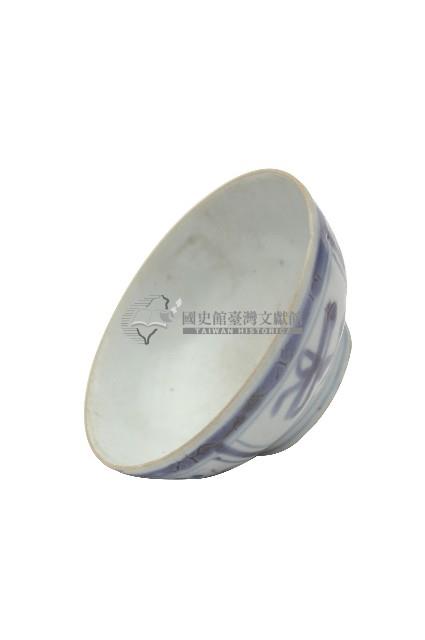 青花開光雜寶紋碗(海撈瓷器)藏品圖，第2張