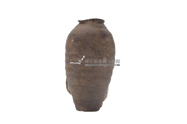 褐釉長瓶(海撈陶器)藏品圖，第2張