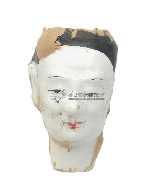 紙紮人臉孔紙糊面具藏品圖，第2張