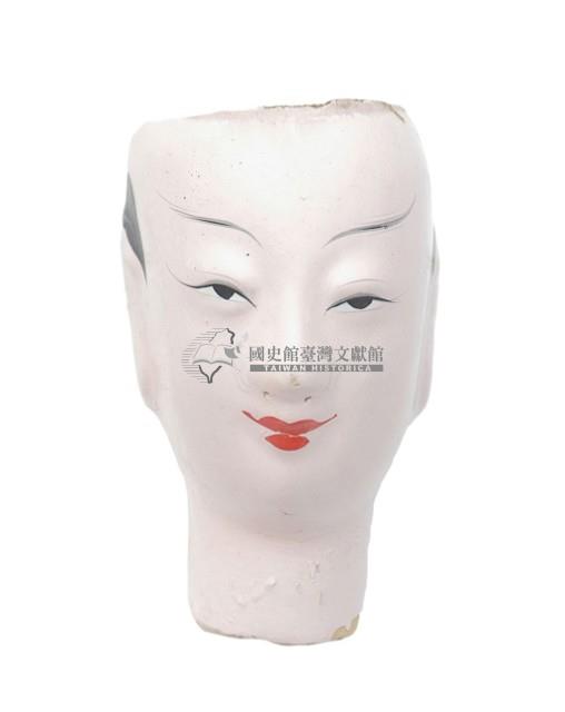 紙紮人臉孔紙糊面具藏品圖，第2張