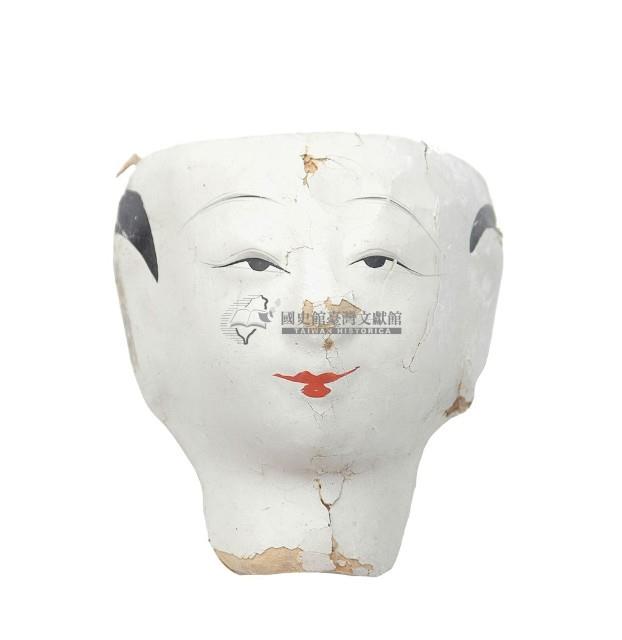 紙紮人臉孔紙糊面具藏品圖，第2張
