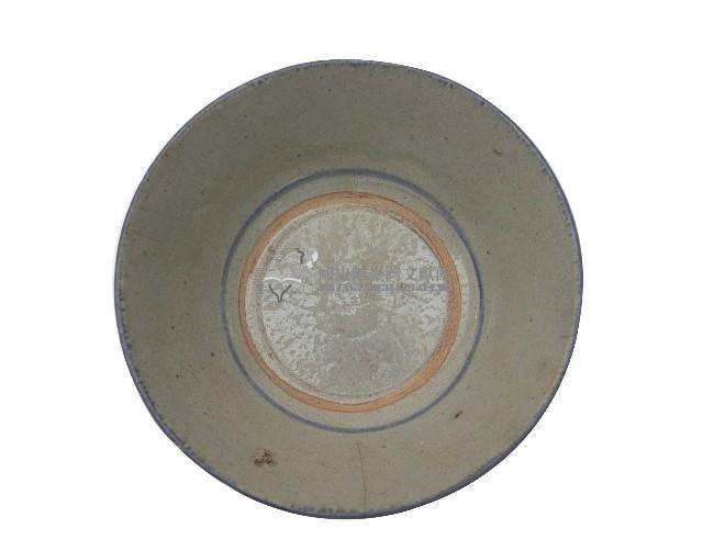 青花白描鳳凰紋碗藏品圖，第2張