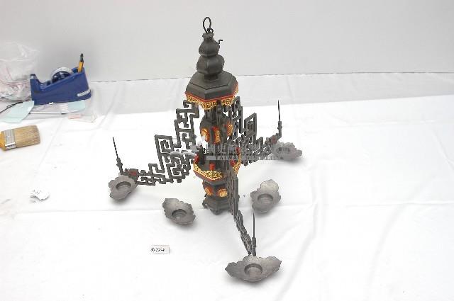 錫燭臺與杯組一組藏品圖，第2張