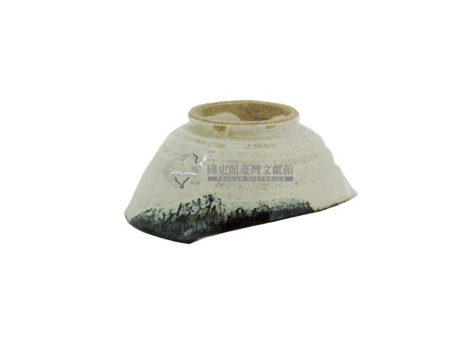 白地藍釉凹型碗藏品圖，第2張