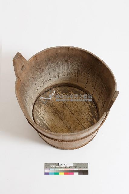 木製圓形尿桶藏品圖，第2張