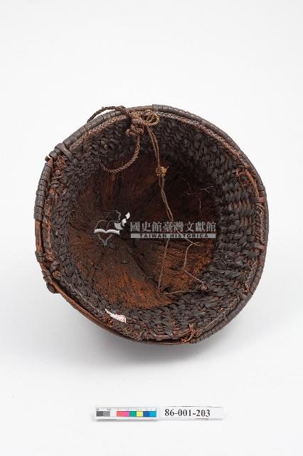 達悟族籐製帽藏品圖，第2張