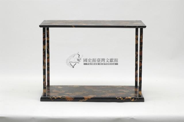 木胎四方梨地平蒔繪懸盤藏品圖，第2張