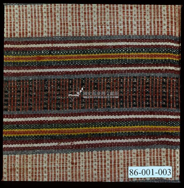 臺灣泰雅族蕃布藏品圖，第2張