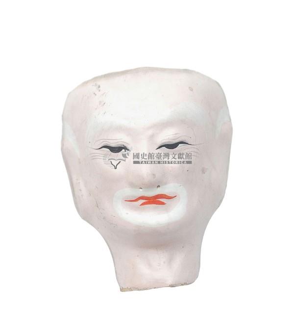 紙紮人臉孔紙糊面具藏品圖，第2張