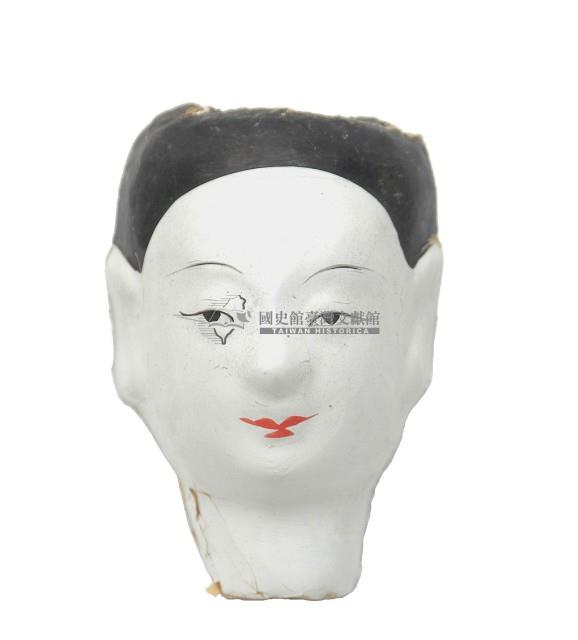 紙紮人臉孔紙糊面具藏品圖，第2張