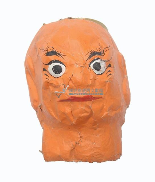 紙紮人臉孔紙糊面具藏品圖，第2張