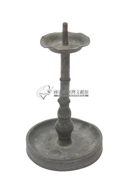 家庭用錫器燭臺藏品圖，第2張