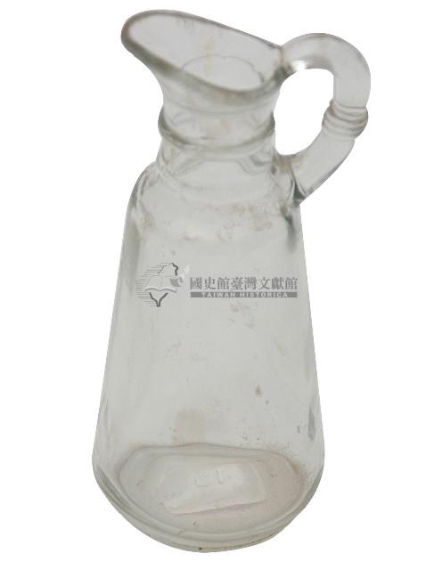 圓錐型透明玻璃短流水注藏品圖，第2張