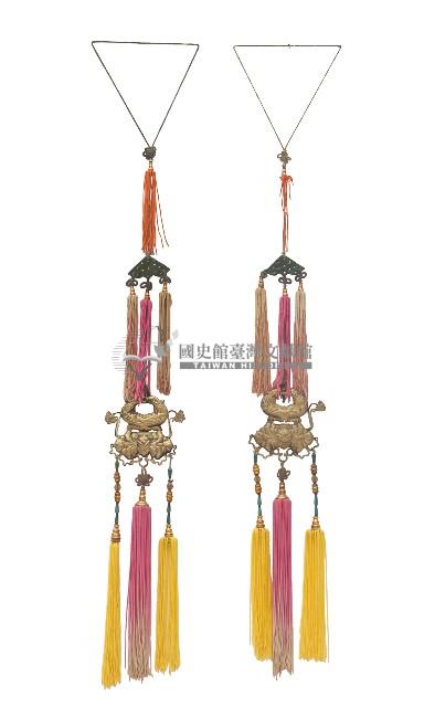 床墜飾一對 藏品圖，第2張