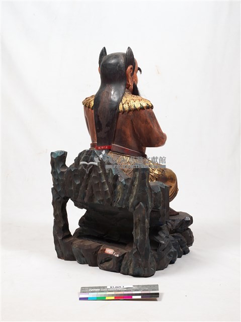 木雕神農大帝像藏品圖，第2張