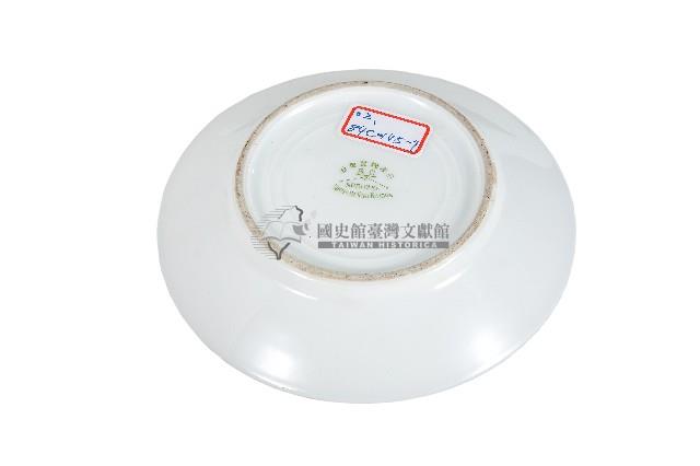 金口白地瓷盤藏品圖，第2張