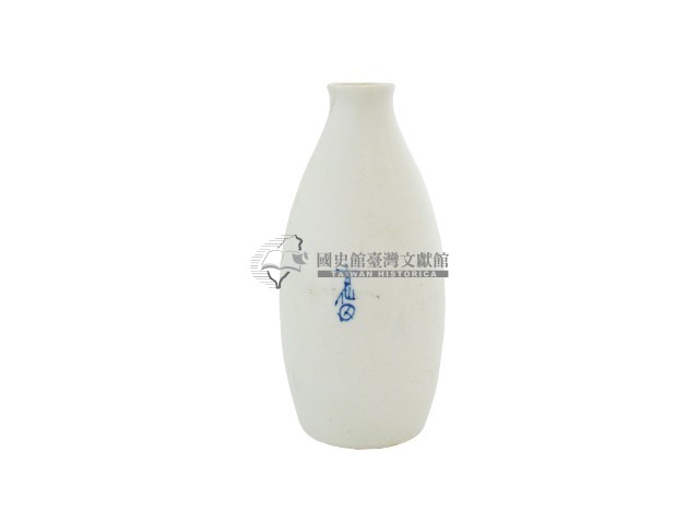 青花古仙款竹林紋窄口瓶藏品圖，第2張
