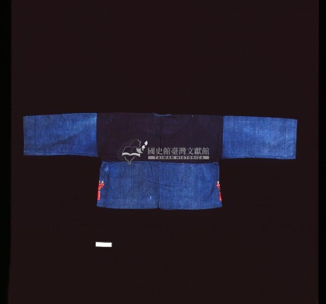 排灣族深藍色拼布上衣藏品圖，第2張