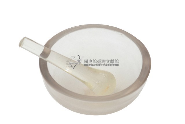透明玻璃研磨缽、研磨棒藏品圖，第2張
