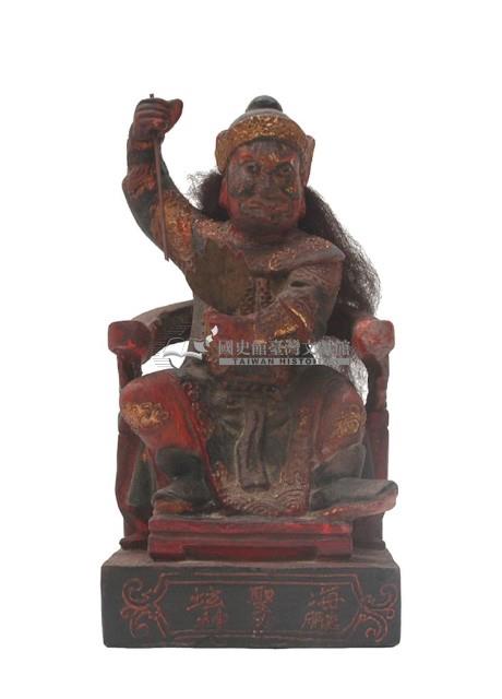 木雕十家將鵬大神像藏品圖，第2張