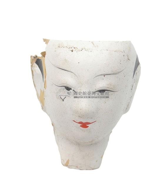 紙紮人臉孔紙糊面具藏品圖，第2張