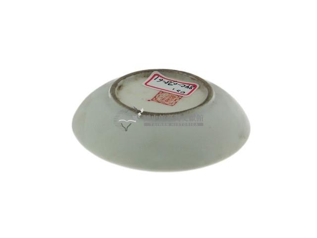 帶款白瓷碟藏品圖，第2張