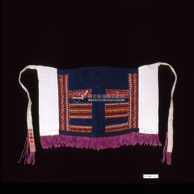 排灣族織紋拼布裙片藏品圖，第2張