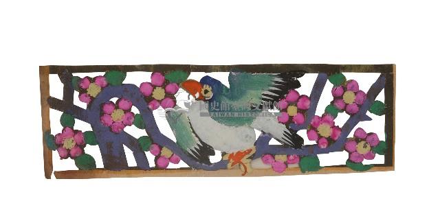 梅雀圖屏堵有框畫藏品圖，第2張