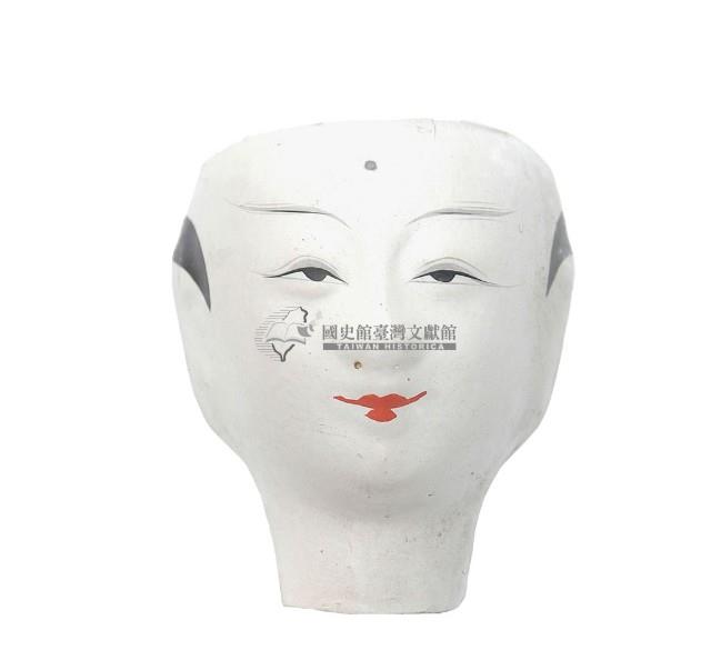 紙紮人臉孔紙糊面具藏品圖，第2張