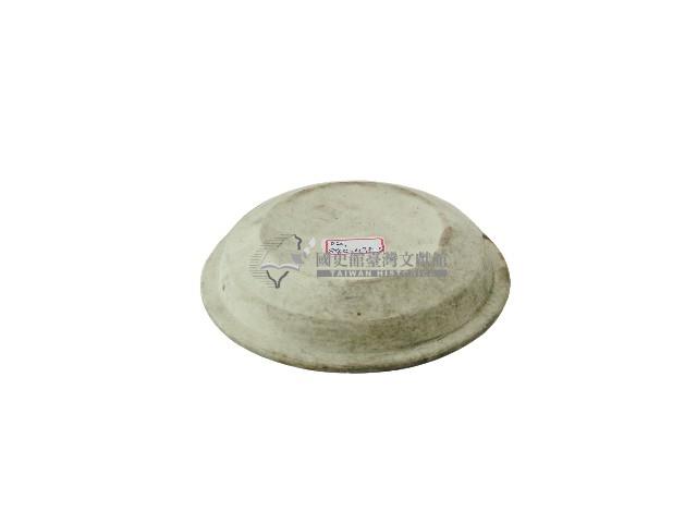 白釉陶碟藏品圖，第2張