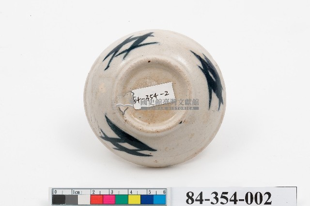 黑彩井字紋碗藏品圖，第2張