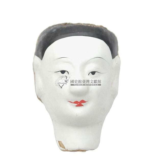紙紮人臉孔紙糊面具藏品圖，第2張
