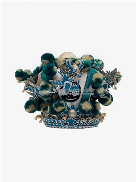 藍色道具帽藏品圖，第1張