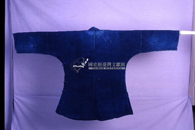 深藍色素面婦女衫藏品圖，第2張