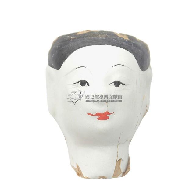 紙紮人臉孔紙糊面具藏品圖，第2張