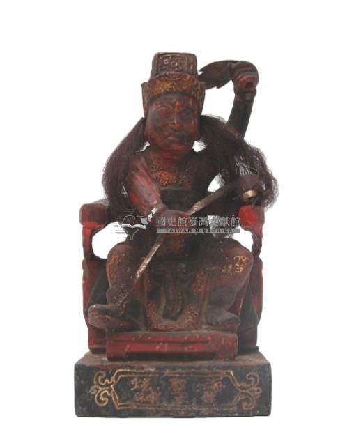 木雕十家將甘大神像藏品圖，第2張