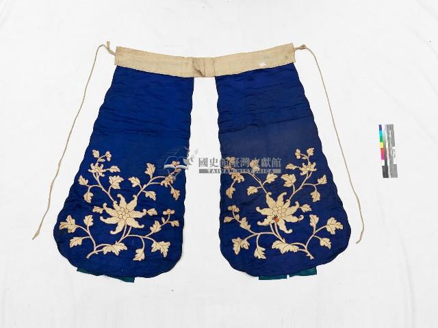 橘底藍色傳統字樣佩飾藏品圖，第2張