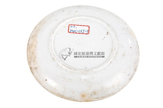 彩繪折枝花鳥紋盤藏品圖，第2張